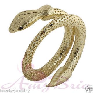 fashion gold plated serpent arm bracelet jewelry charms Adjustable new 