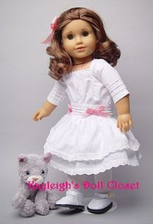 Rebeccas Lace DRESS fits American girl 18 dolls