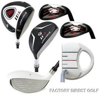   REGULAR Complete Golf Clubs Driver Hybrid Iron Taylor fit Full Set