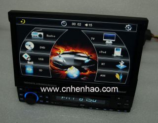 Head unit 1DIN 7 digital car auto GPS navigation IPOD DVD CD Player