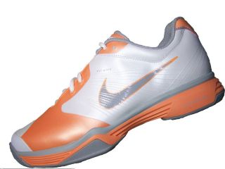 Womens Nike Lunar Speed 3 Tennis Shoes White Grey Peach Silver V 