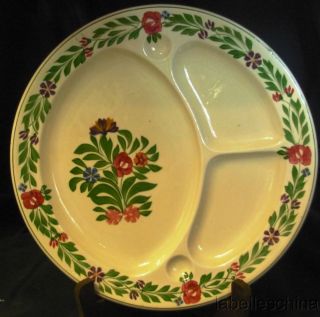 Adams Lakewood Titian Ware Grill Plate crazing