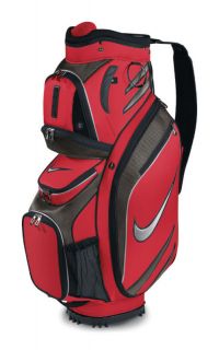 New NIKE M9 CART Golf Bag   RED/BLACK/GREY​ISH