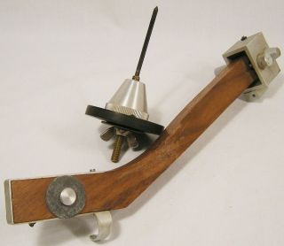 Vintage GRADO Laboratory Series Wood ToneArm w/ Base Turntable ~Parts 
