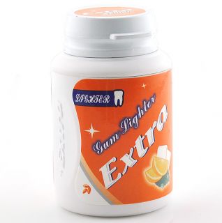 Chewing gum cans shape Cigarette Lighter Jet flame Windproof Orange 