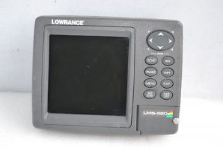 Lowrance LMS 520C GPS Receiver (only head ,No Accessories)