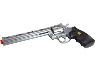 TSD/UHC Sports 8 Spring Airsoft Revolver Gun Silver UA941S