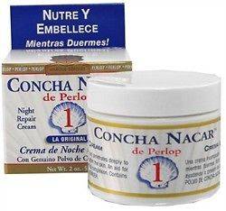 Perlop Night Repair Mother of Pearl Cream Anti Wrinkle / Concha Nacar 
