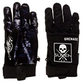 NEW WITH TAGS 2013 Grenade SULLEN G.A.S. Snow Gloves BLACK MEDIUM 