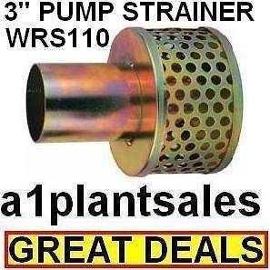 Suction Hose Strainer Water Pump Drainage Foot Valve 75mm GO 