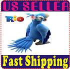2011 RIO Jewel movie Soft Plush Toy 8.5 Parrot bird blue character 
