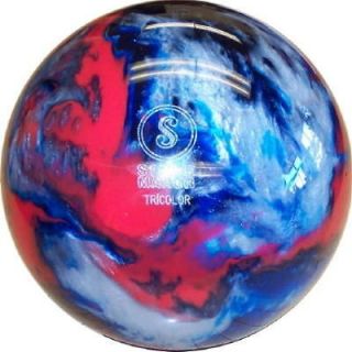 Rare 10 lb Strike Maker Blue/Red/Silve​r Bowling Ball