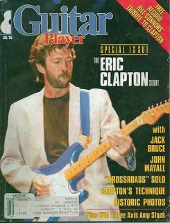 Guitar Player Magazine July 1985 Special Clapton Issue Jack Bruce John 