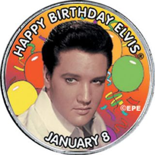 Elvis Presley Happy Birthday U.S. quarter dollar coin