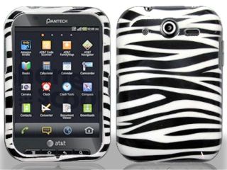   P9060 BLACK WHITE ZEBRA Faceplate Protector Phone Case Hard Cover