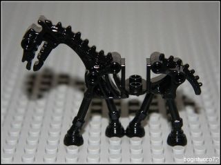 Lego Harry Potter x1 Black Skeletal Horse ★ Skeleton 5378 Animal 