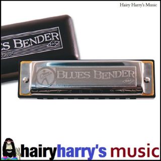 Hohner Blues Bender P.A.C. Diatonic Harp/Harmonica Key of C BBBL Free 