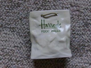 Harrods Knightsbridge Food Halls Ceramic Shopping Bag