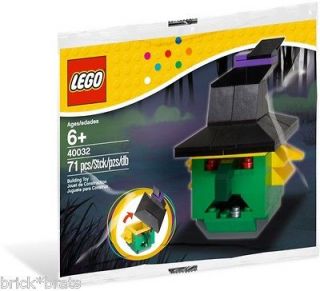   Lego HALLOWEEN Witch 40032 Hat opens candy fits inside Limited Set