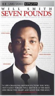 Seven Pounds (UMD, 2009) Will Smith Video Full Length Movie Sony PSP 