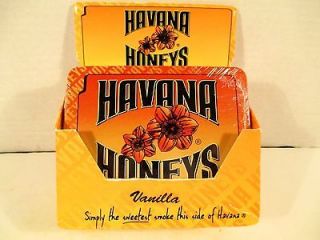 Sealed   Havana Honeys Cigar Cuban Seed Dominican Republic Flat Tin 