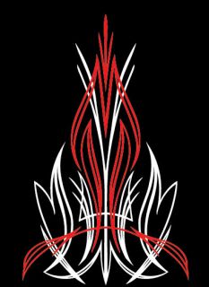 PINSTRIPING DECAL VINYL PINSTRIPE   Two Colors   #002
