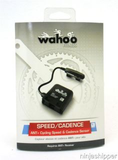 Wahoo Fitness Premium Cycling Speed and Cadence Sensor NEW