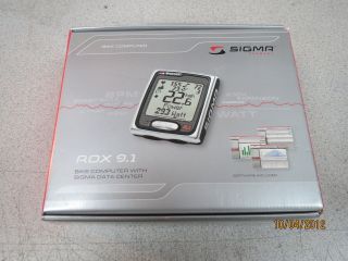 SIGMA ROX 9.1 WIRELESS Bicycle Computer with Sigma Data center