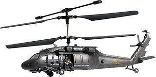 Protocol 3 Channel Remote Control Big Black Hawk Helicopter with Gyro