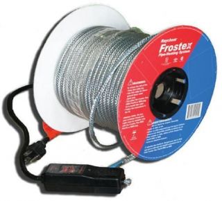 Mobile Home Trailer Frostex 10 Heating Cable w/Plug Kit Help Prevent 