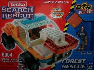 TONKA SEARCH&RESCUE GEAR BTR SET FOREST RANGER toy NEW compatible with 