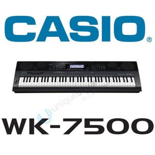 Casio WK 7500 76 Key Portable Keyboard with AC Adpator