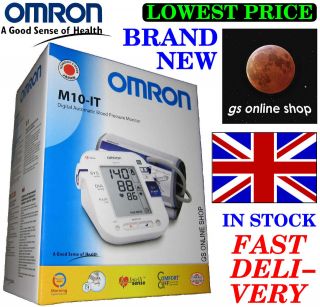 NEW OMRON M10 IT DIGIT BLOOD PRESSURE MONITOR+PC LINK*
