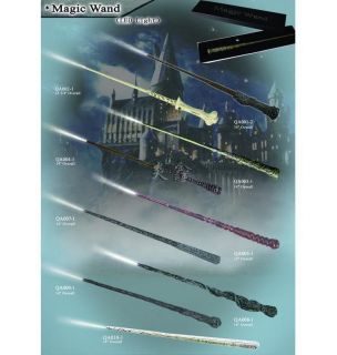 Harry Potter Hermione Dumbledore MOODY Lord Voldemort Magical Wand Led 