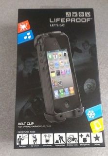 New Retail Package Lifeproof Belt Clip Adjustable Life Proof iPhone 4 