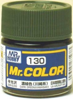 MR HOBBY Color C130 Dark Green Kawasaki Paint 10ml