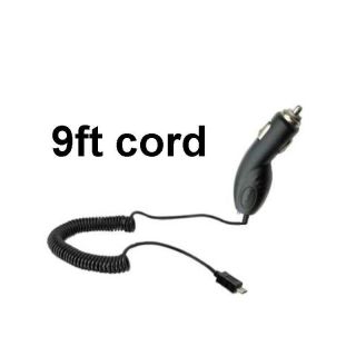 MetroPCS OEM Micro Car Charger CLA 9ft cord for Samsung Phones