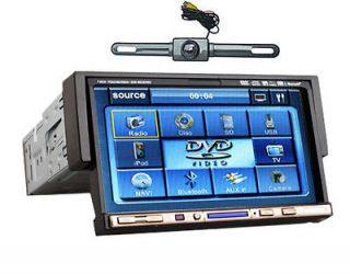 Touch Screen In Dash Auto CD Car DVD Player AM FM USB Speaker 