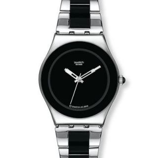 Swatch Womens Irony YLS168G Silver Two tone Stainless Stee​l Swiss 