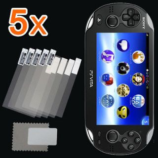 New 5x CLEAR Screen Protector Film for Sony PS PlayStation VITA
