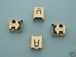 pcs Mini USB Jack Female Socket Connector 5 Pin 90°