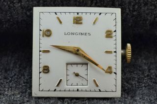 Vintage LONGINES Wrist Watch Movement 17 JEWEL 23Z for Parts or Repair 