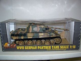 Ultimate Soldier WWII German Panther Tank 1:18 MIB