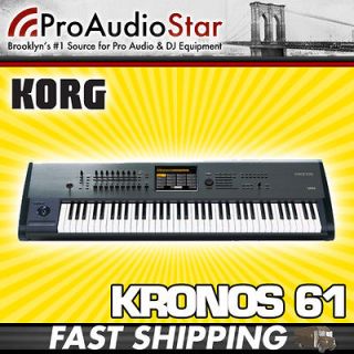   Korg Kronos 61 Synthesizer Workstation, 61 Key Keyboard PROAUDIOSTAR