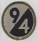   WW2 PACIFIC THEATER WORN 81st INFANTRY DIVISION SHIRT PATCHES