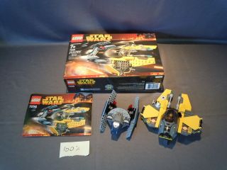 LEGO STAR WARS Jedi Starflight & Vulture Droid 7256 Building Set 100% 