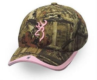 Browning Gunner Camo Mossy Oak Infinity /Pink Hat 308129202 Cap