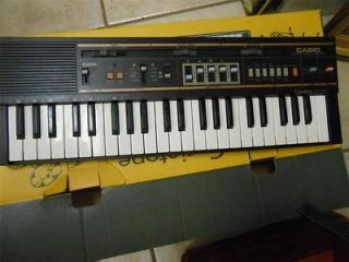 VINTAGE CASIOTONE MT 52 KEYBOARD BOXED ELECTRONIC W/ADAPTOR WORKS 