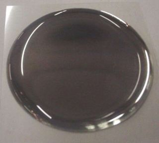 Hub cap spinner gearshift center silver sticker round 1 5/8 for 