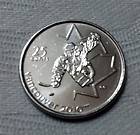 OLYMPICS OLYMPIC COIN 2010 QUARTER COIN CANADIAN CURLING QUARTER COIN 